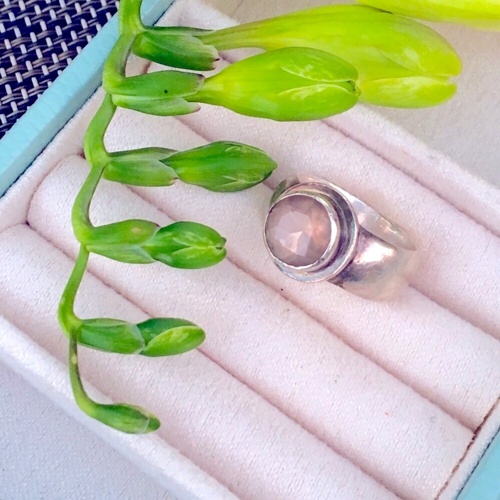 ✨Stunning Smoky Topaz + Solid Silver Ring - Picture 1 of 6